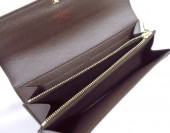 Louis Vuitton 激安　ルイヴィトン 新品　ダミエ　財布　ファスナー長札　ポルトフォイユ・サラ　N61734