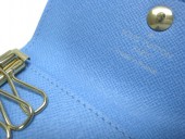 Louis Vuitton 激安　ルイヴィトン 新品　マルチカラー　4連キーケース　ミュルティクレ4　ブロンxレザン（ブルー）　M93730
