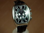 フランクミュラー 新作＆送料込 Franck Muller Watches Casablanca Chronograph Movement RG Case With Black Dial  J-FN0061