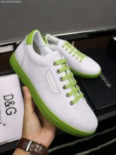D&G 新作 新品同様超美品 通販＆送料込 牛革 運動靴 男性用 DG014